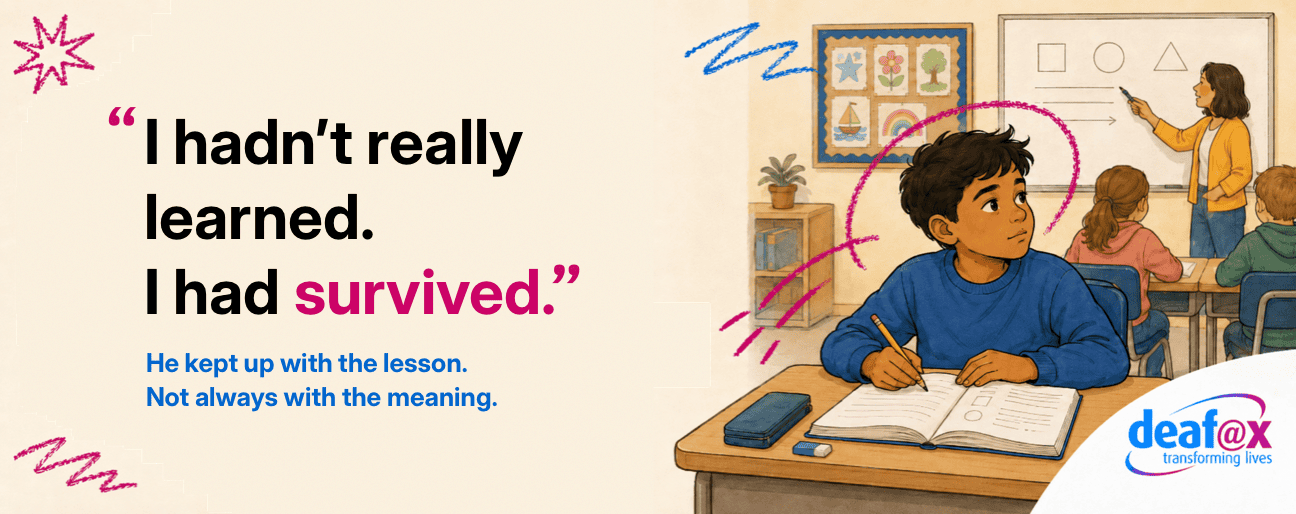 I hadn’t really learned. I had survived.