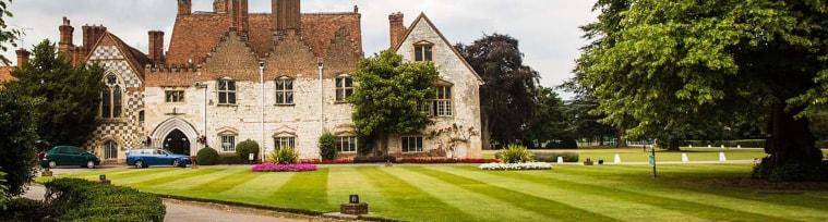 Bisham Abbey, where the event was held