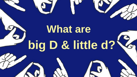 What Are Big D and Little D?